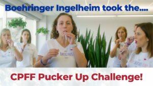 Boehringer Ingelheim Canada took the CPFF Pucker Up Challenge