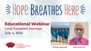 Lung Transplant Journeys - Brenda Reynolds & Mark Ashcroft