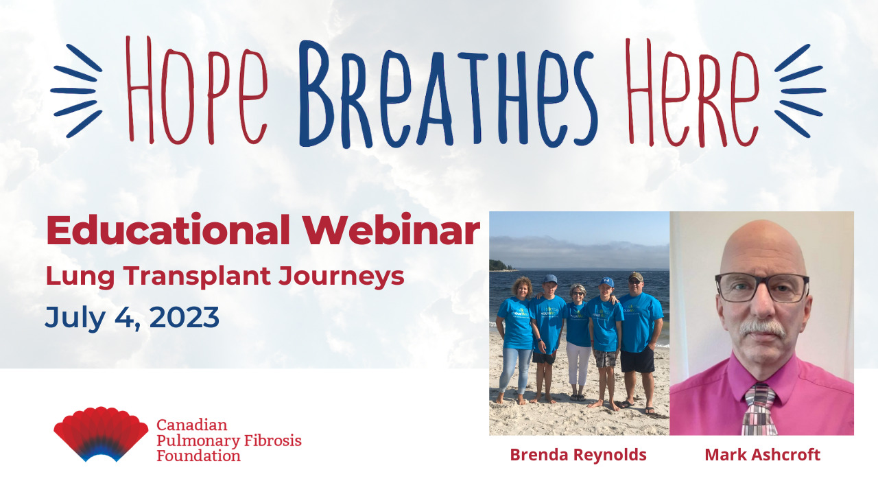 Lung Transplant Journeys – Brenda Reynolds & Mark Ashcroft