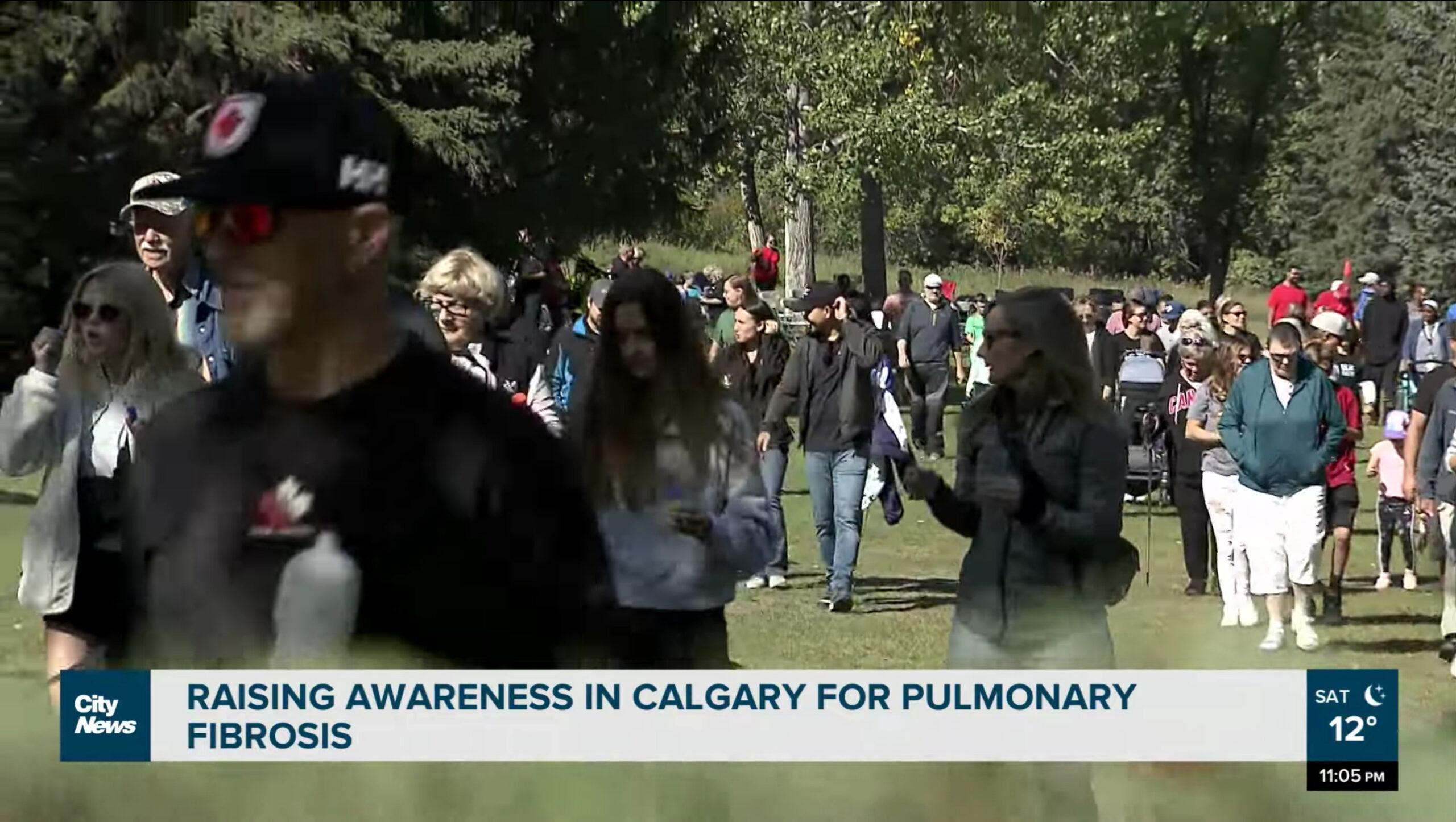 Clarke Walk for Pulmonary Fibrosis – Calgary (Event Coverage by CityNews)