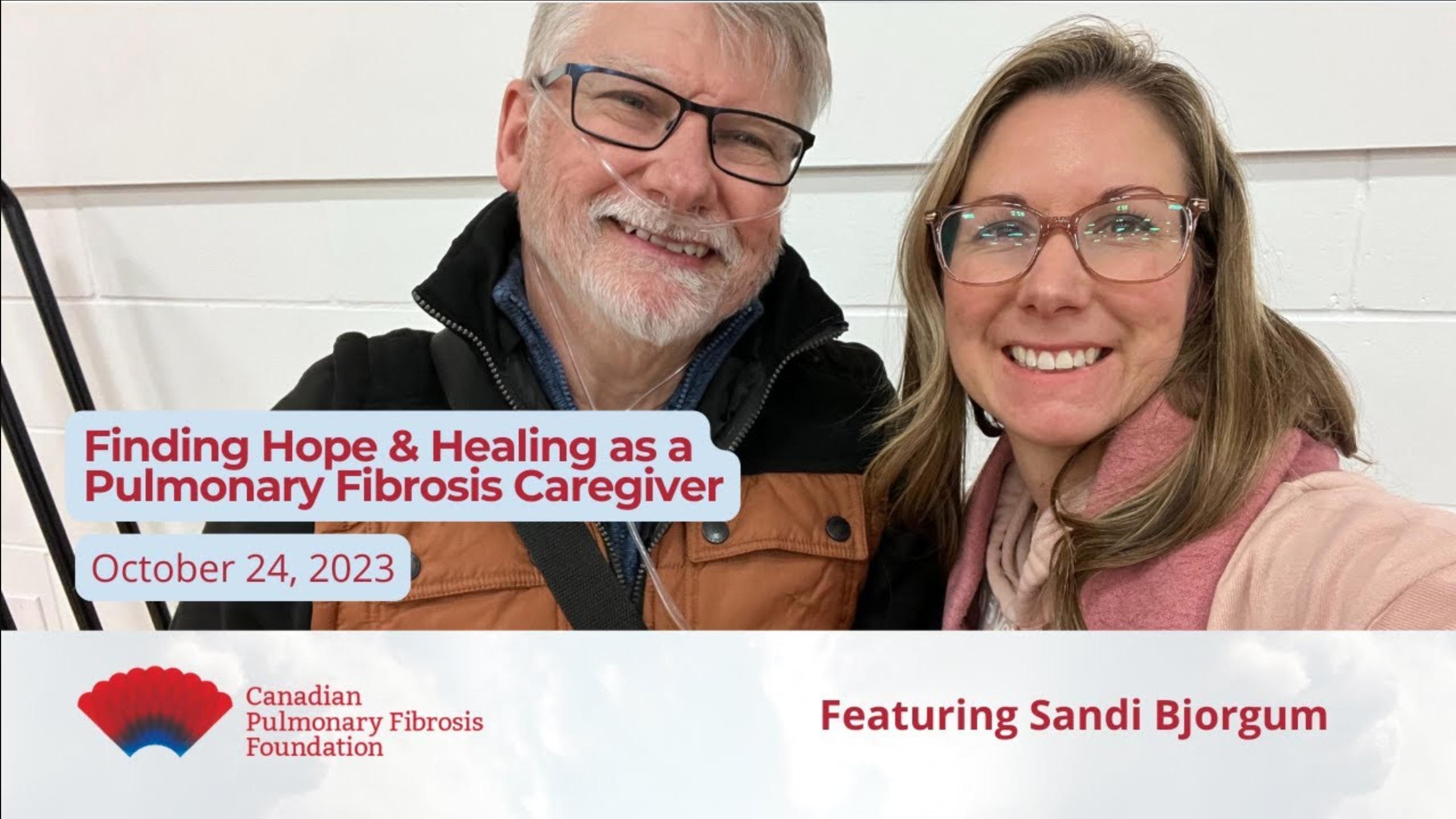 Finding Hope & Healing as a PF Caregiver – Sandi Bjorgum