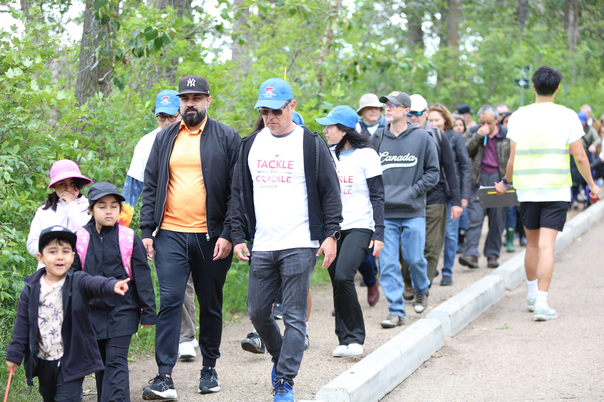 Edmonton walk for PF