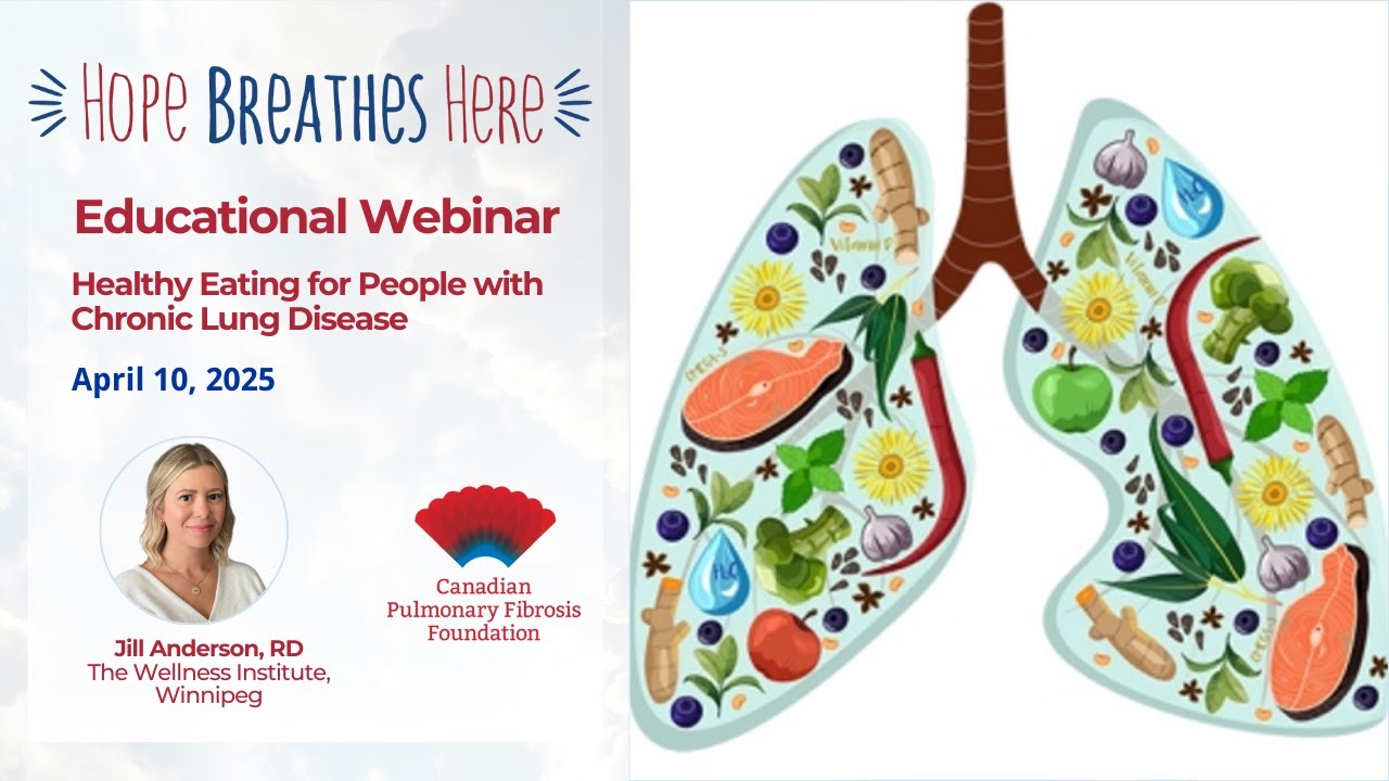 Healthy Eating for People with Chronic Lung Disease - Jill Anderson