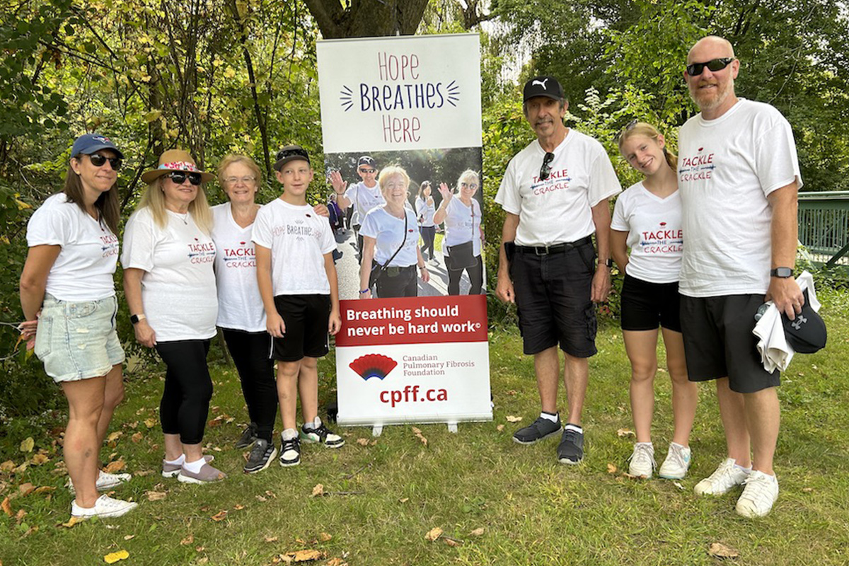 Robert Davidson Walk for PF