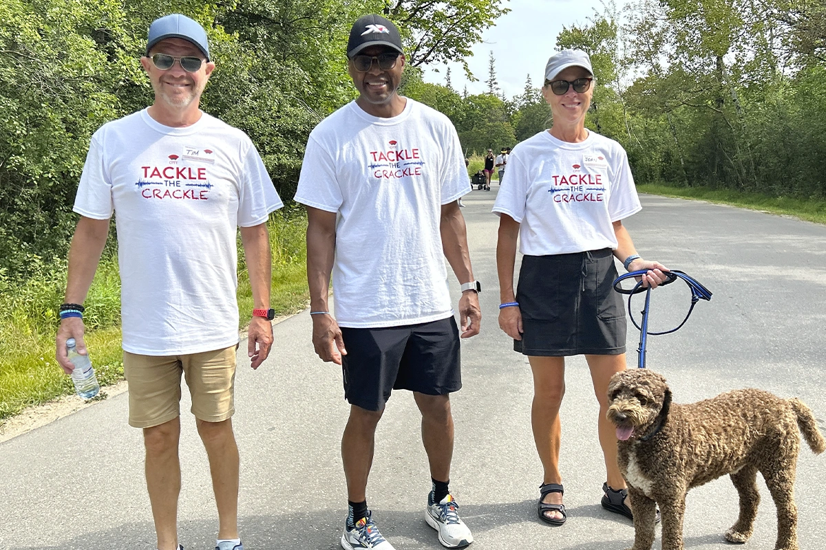 Winnipeg walk for PF