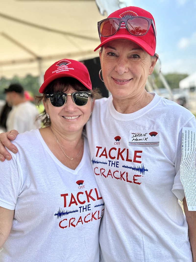 From early clinical trials of anti-fibrotic drugs to the Winnipeg Walk for PF, respiratory therapist and dedicated volunteer Debbie Homik is connected, in so many ways, to people living with pulmonary fibrosis (PF).
