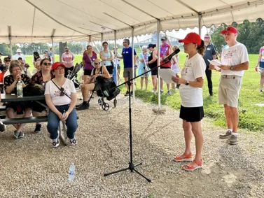 Last year, CPFF held its first Winnipeg Walk for PF, with more than 300 people participating. Debbie volunteered at the event and promoted it in advance to the support group members and by sending out emails to a list of 180 Winnipeg PF contacts.