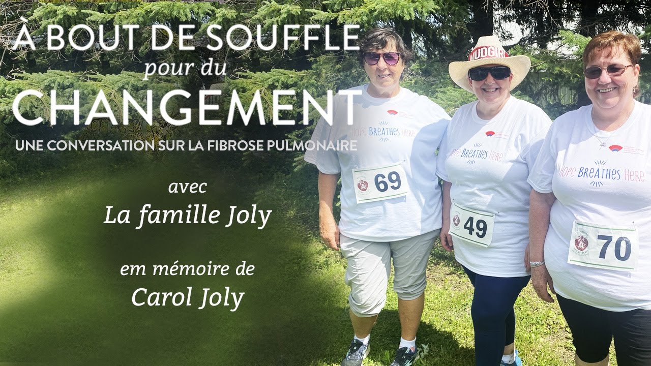 Le parcours de la famille Joly avec la fibrose pulmonaire