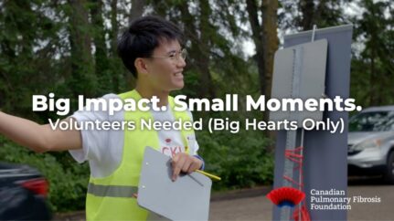 The Heart of Volunteering with the Canadian Pulmonary Fibrosis Foundation