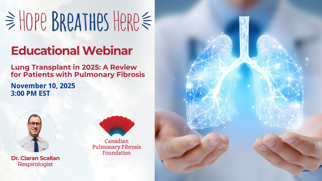 Lung transplant - Dr. Ciaran Scallan, Respirologist