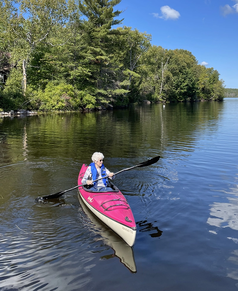 Exercise, medication and oxygen, improve Pat’s quality of life