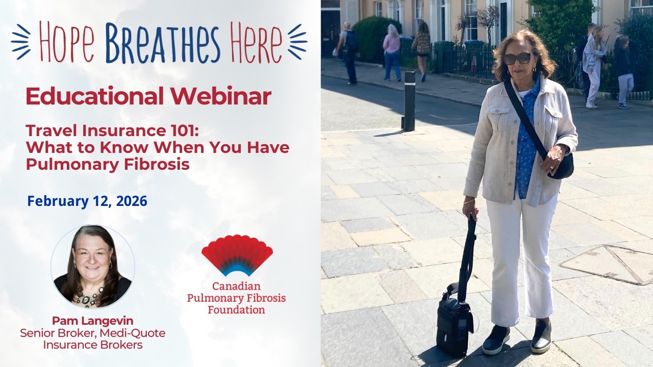 Travelling when you have pulmonary fibrosis