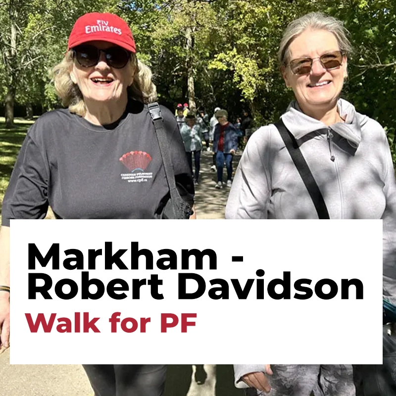 Markham - Robert Davidson Walk for PF